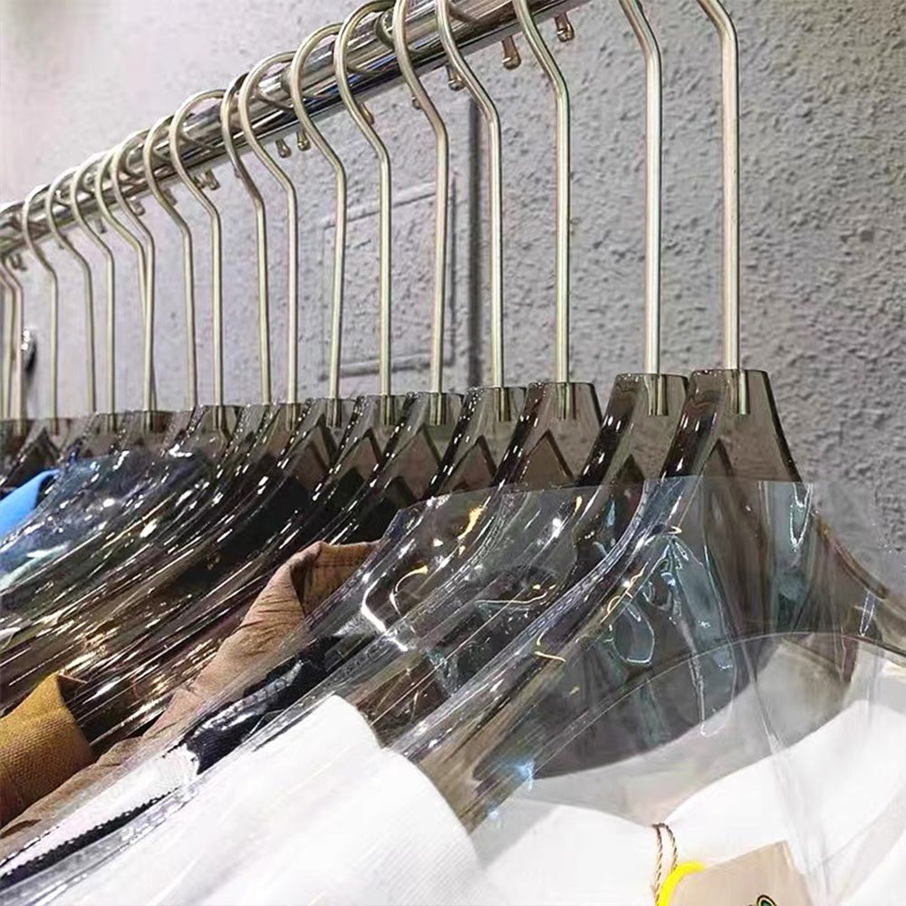 Kochwert Acrylic Kids Clothes Hanger with Clips – Ideal for Stores & Home Display-4
