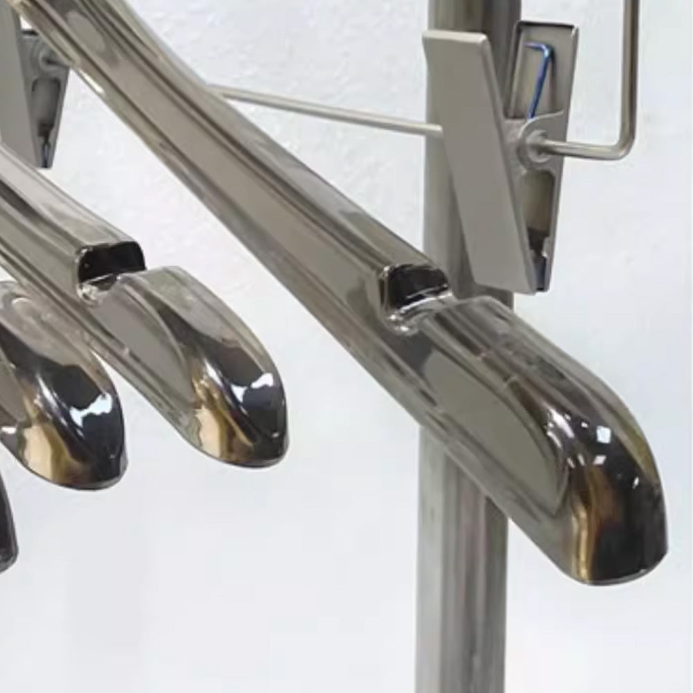 Kochwert Acrylic Kids Clothes Hanger with Clips – Ideal for Stores & Home Display-7