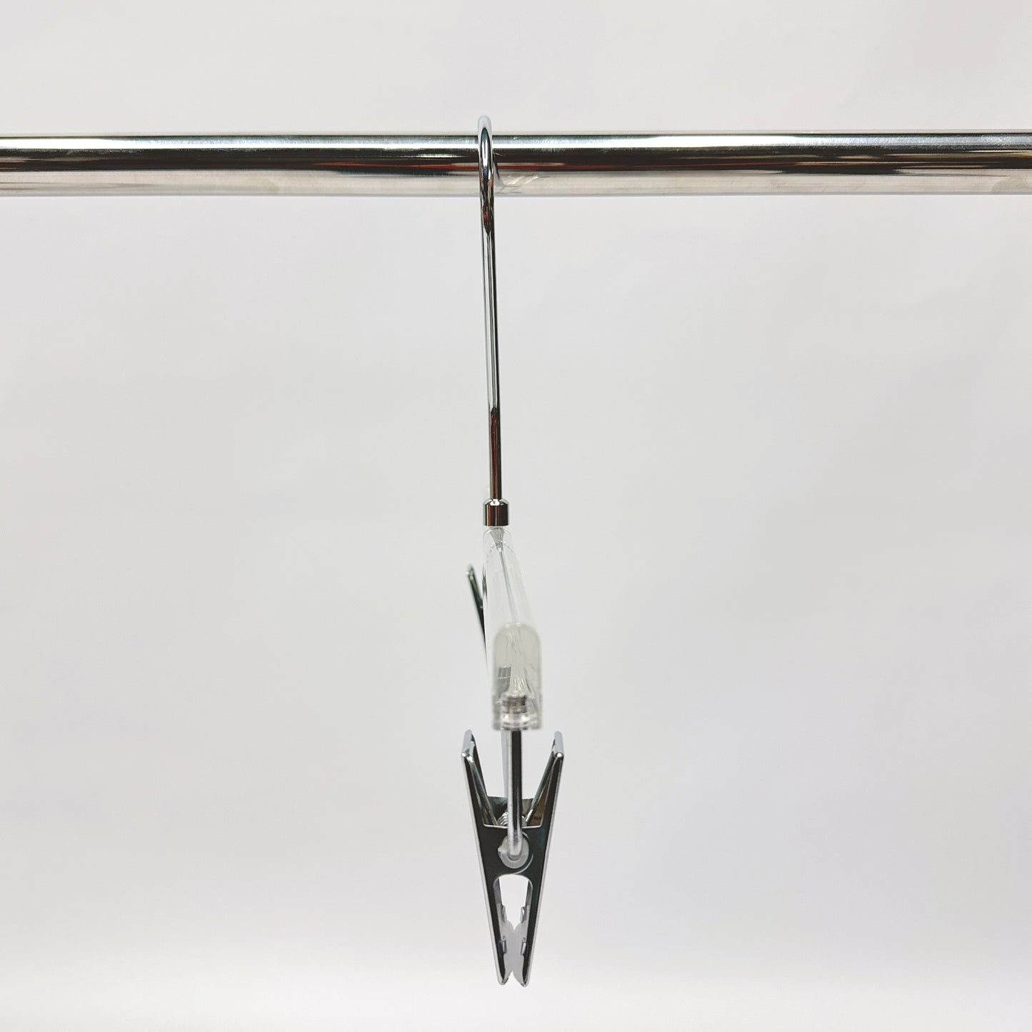 Kochwert Clear Acrylic Hanger with Long Hook – Durable for Heavy Winter Coats and Pants-17