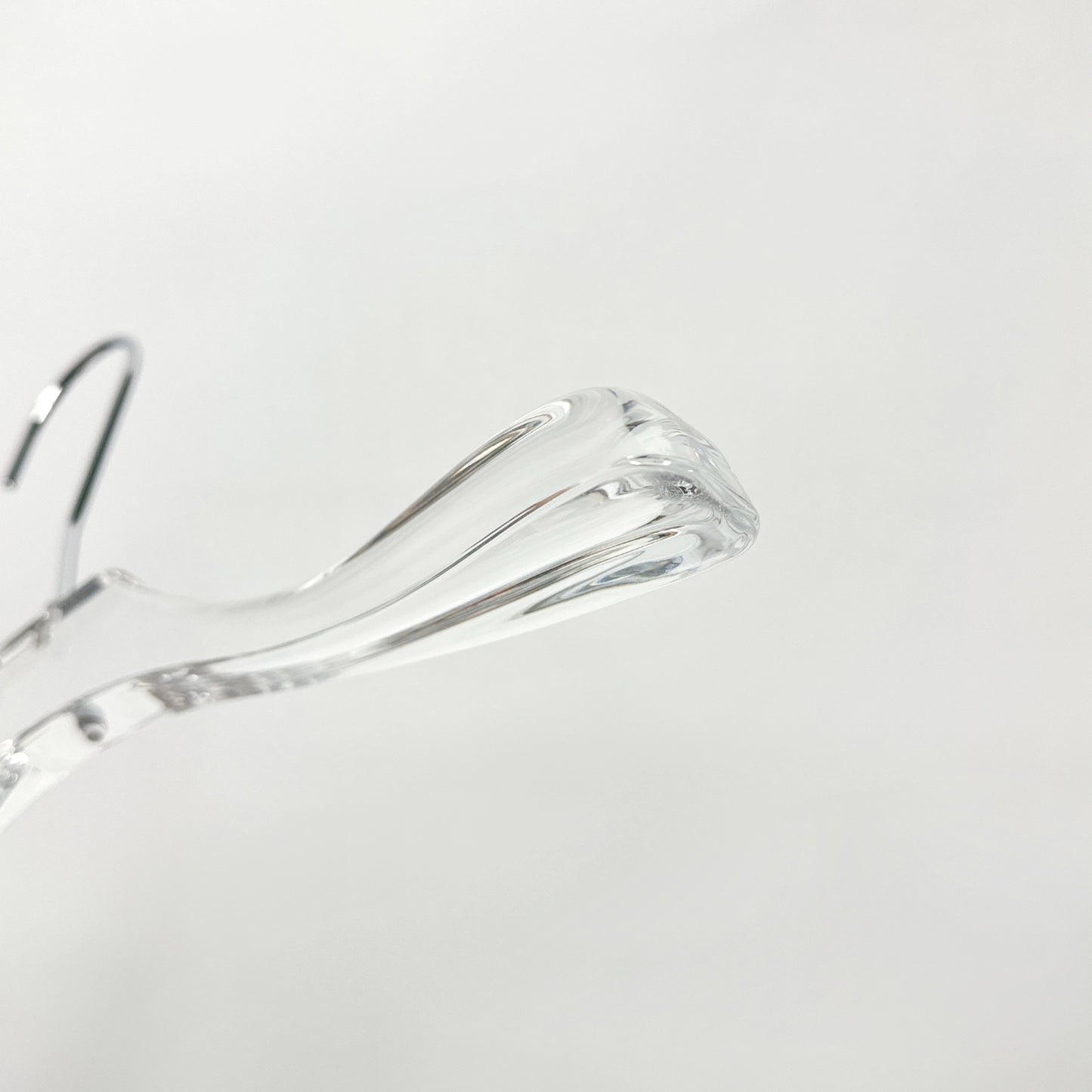 Kochwert Clear Acrylic Hanger with Long Hook – Durable for Heavy Winter Coats and Pants-19