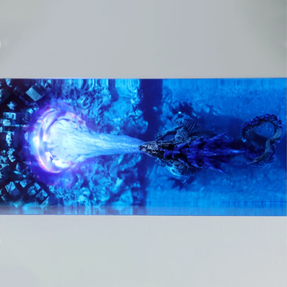 Kochwert Godzilla Resin Night Light – Creative City Battle Lamp for Home Decor and Gifts