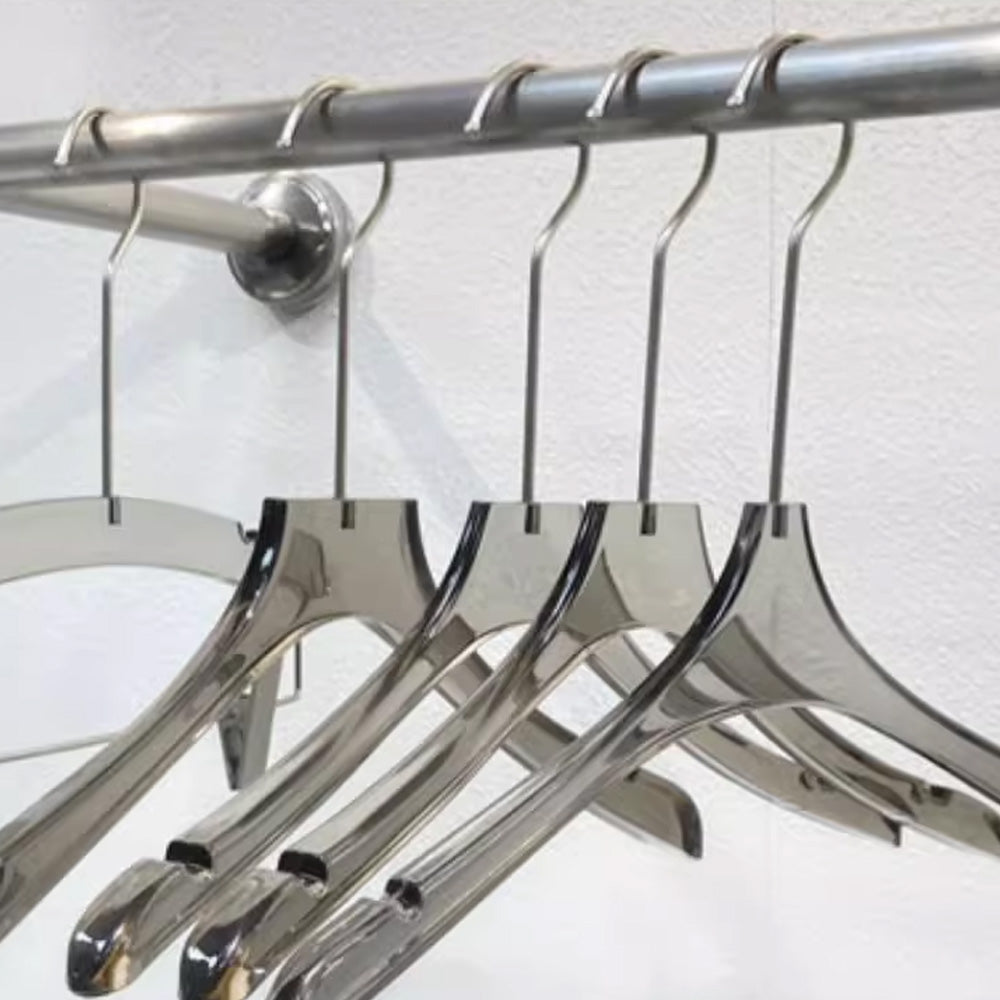 Kochwert Grey Acrylic Unisex Hanger – Perfect for neatly hanging suits and jackets-11