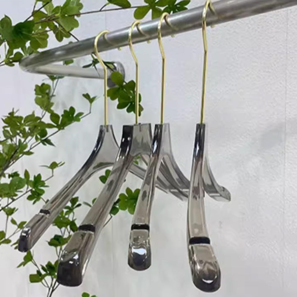 Kochwert Grey Acrylic Unisex Hanger – Perfect for neatly hanging suits and jackets-13