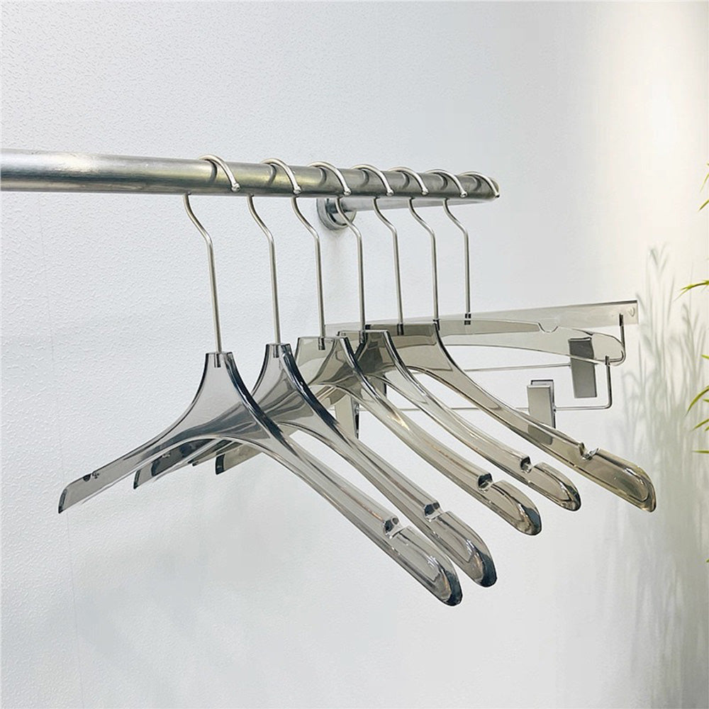 Kochwert Grey Acrylic Unisex Hanger – Perfect for neatly hanging suits and jackets-6