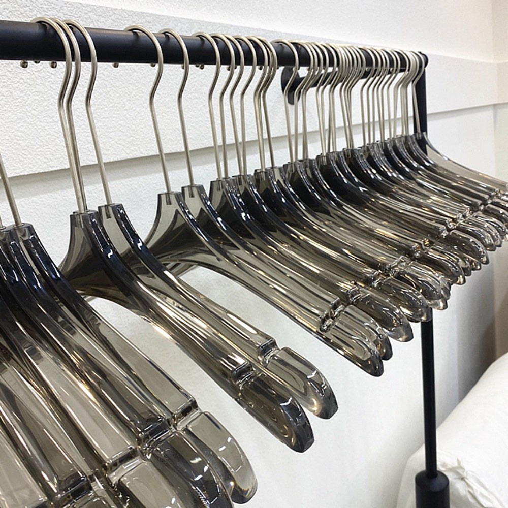 Kochwert Grey Acrylic Unisex Hanger – Perfect for neatly hanging suits and jackets-7
