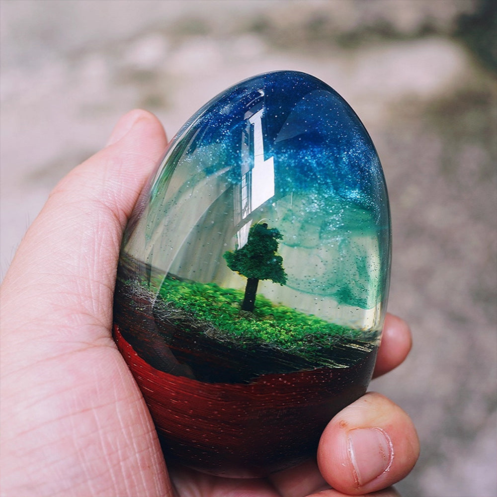 Kochwert Handmade Resin Decor Eggs – Creative Home Decor and Unique Holiday Gift Ideas