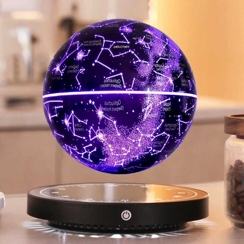 Kochwert Magnetic Levitating Globe Night Light – 360° Rotating Desk Decor & Creative Gift-1