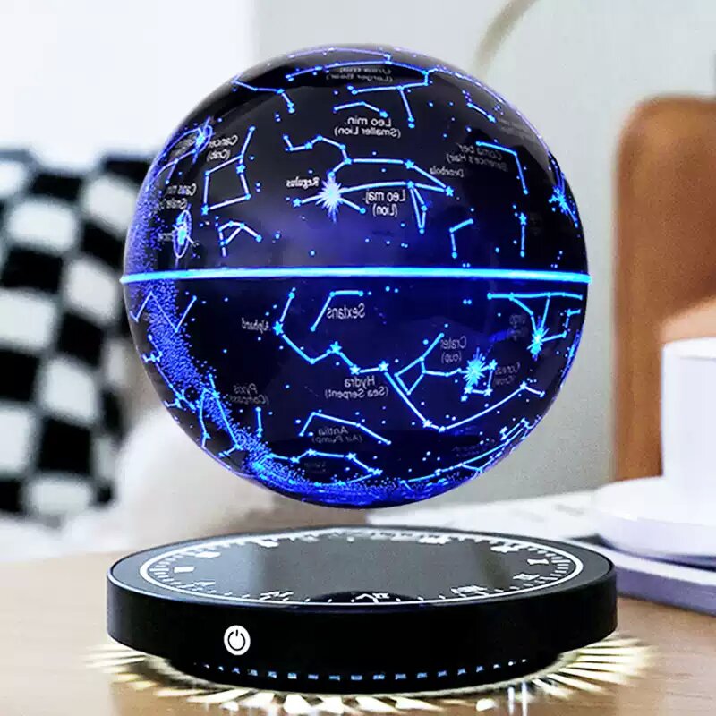 Kochwert Magnetic Levitating Globe Night Light – 360° Rotating Desk Decor & Creative Gift-2