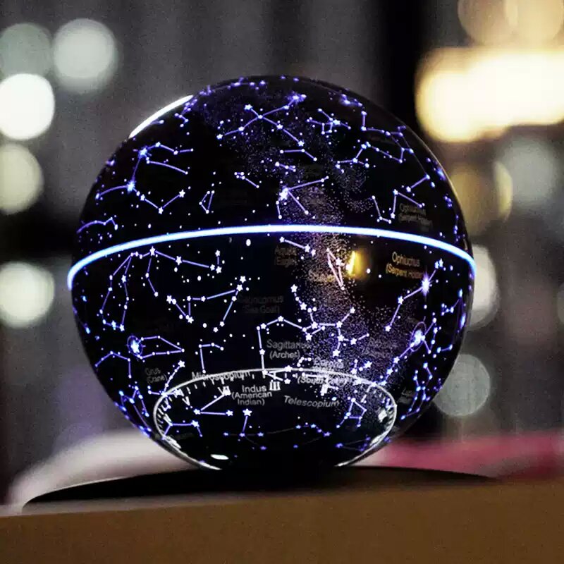 Kochwert Magnetic Levitating Globe Night Light – 360° Rotating Desk Decor & Creative Gift-6