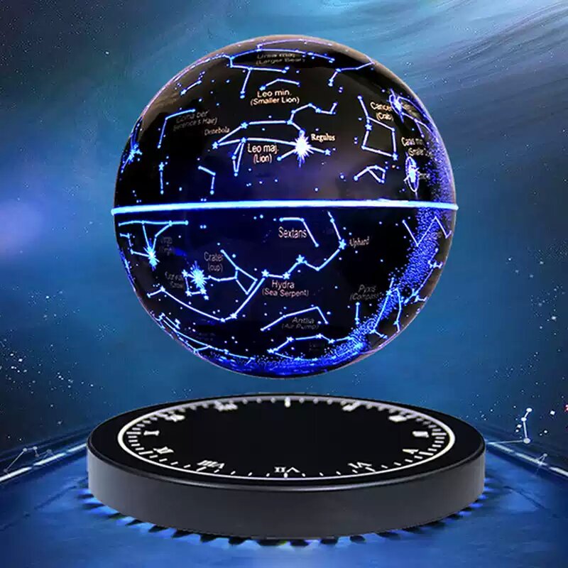 Kochwert Magnetic Levitating Globe Night Light – 360° Rotating Desk Decor & Creative Gift-8