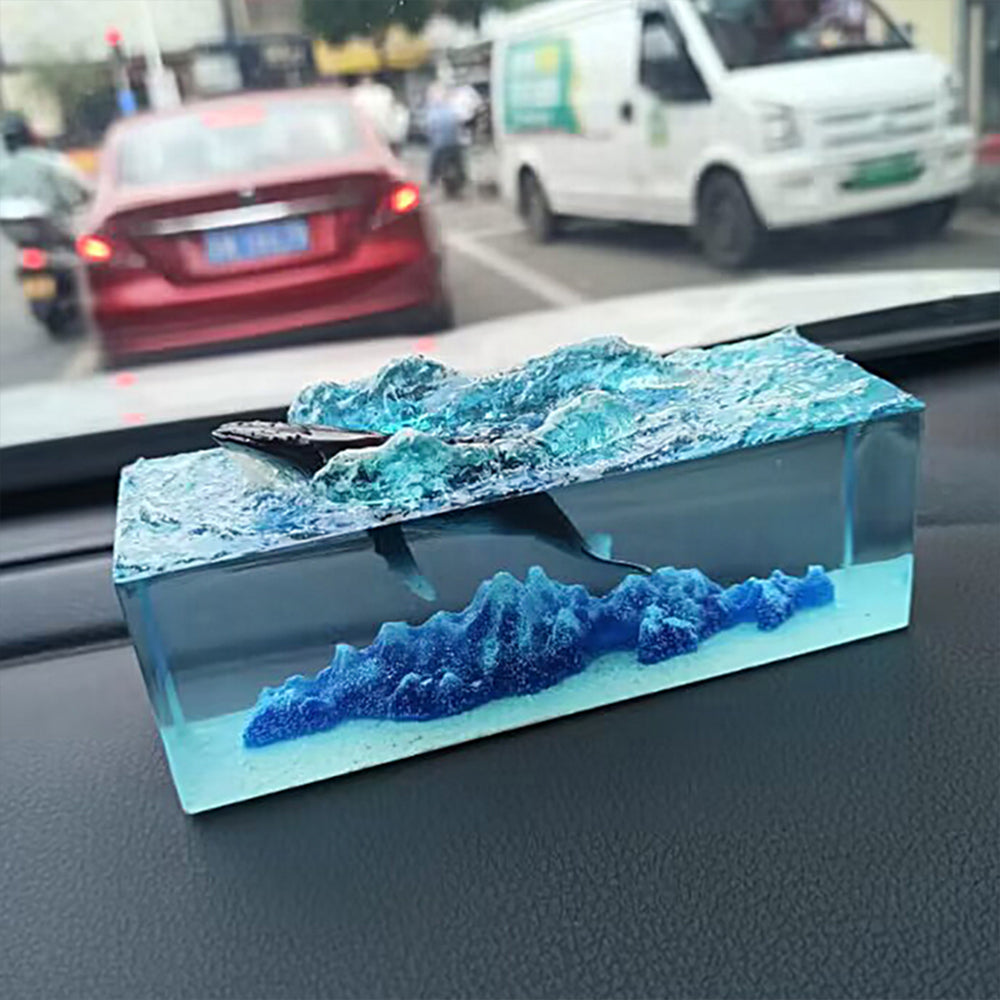 Kochwert Ocean Whale Resin Night Light – Perfect for Birthday Gifts and Home Decor