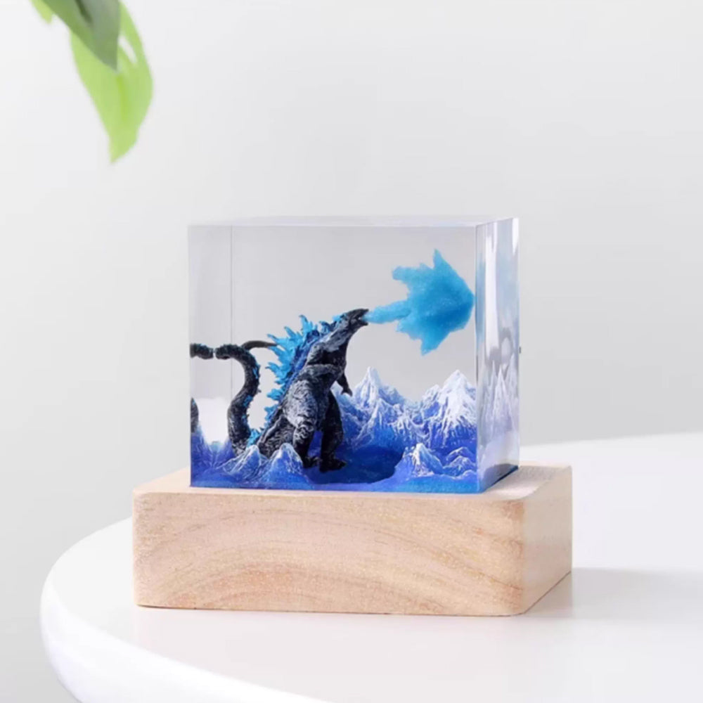 Kochwert Resin Godzilla Night Light – Creative Children's Gift and Home Decoration