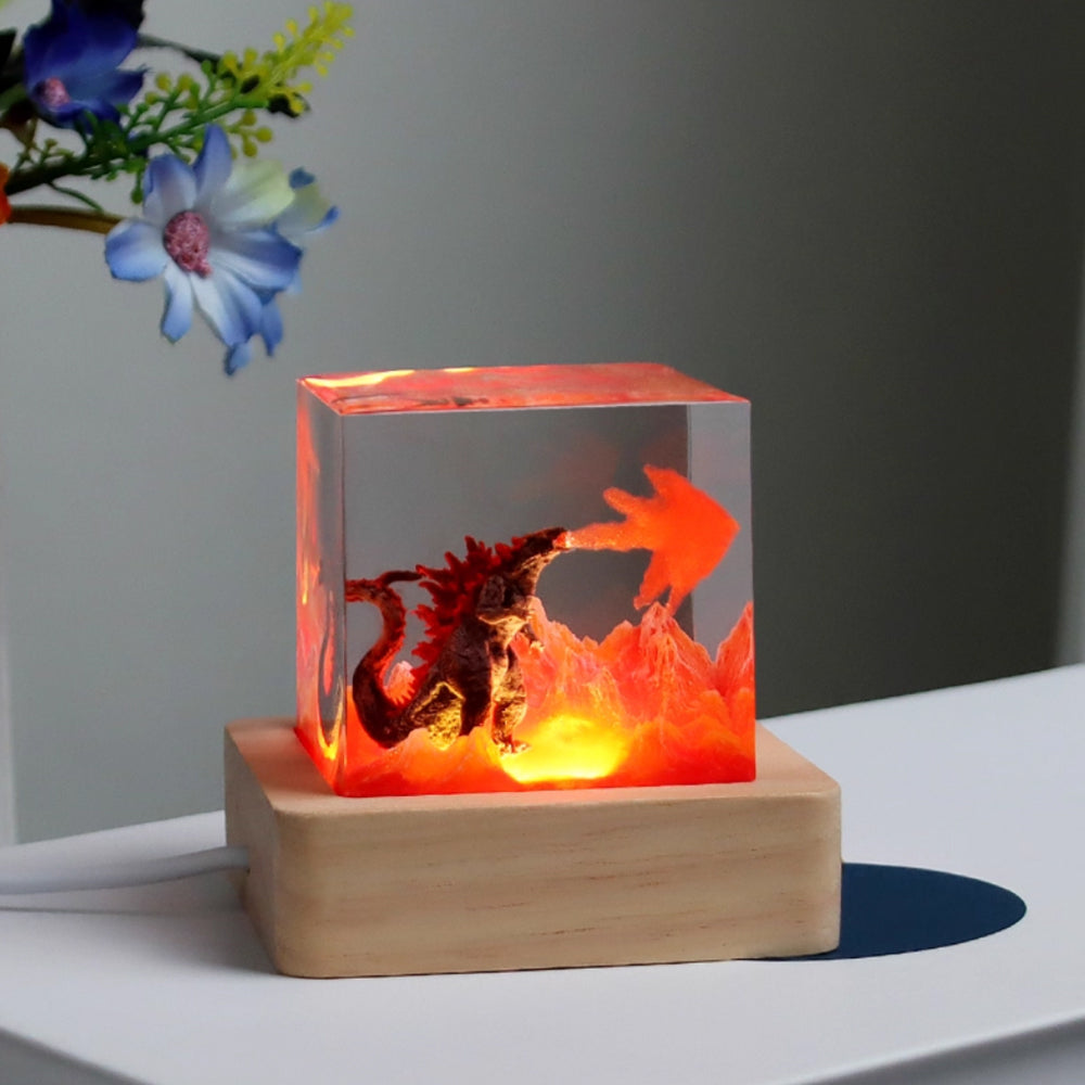 Kochwert Resin Godzilla Night Light – Creative Children's Gift and Home Decoration