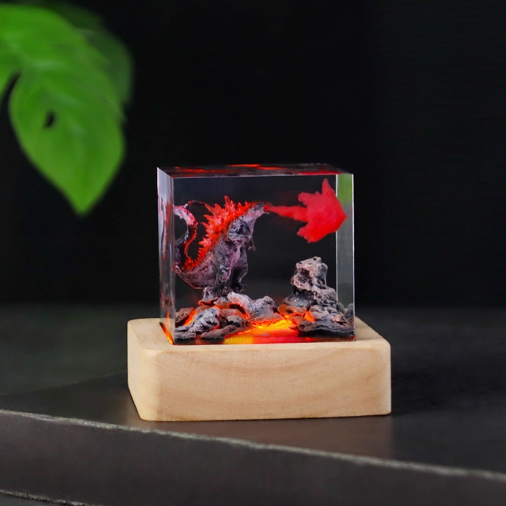 Kochwert Resin Godzilla Night Light – Creative Children's Gift and Home Decoration