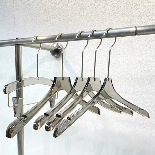 Kochwert Acrylic Kids Clothes Hanger with Clips – Ideal for Stores &amp; Home Display-1