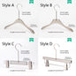 Kochwert Acrylic Kids Clothes Hanger with Clips – Ideal for Stores & Home Display