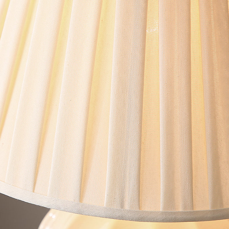 Kochwert Ceramic & Brass Table Lamp – Modern Minimalist Home, Bedroom & Living Room