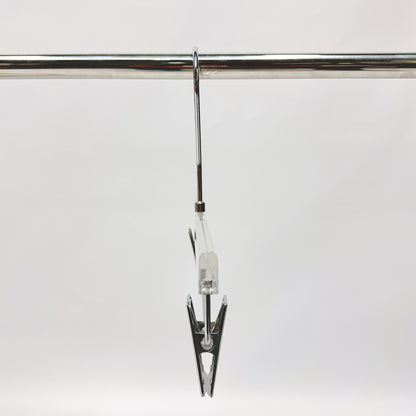 Kochwert Clear Acrylic Hanger with Long Hook – Durable for Heavy Winter Coats and Pants-17