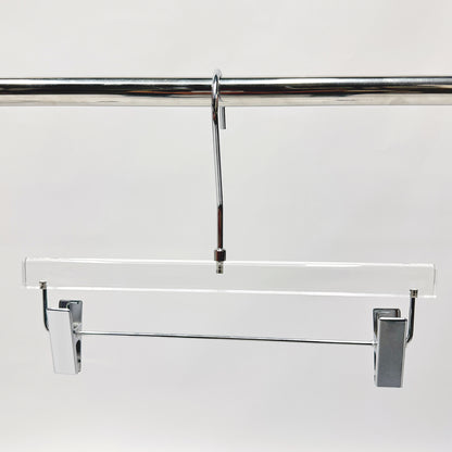 Kochwert Clear Acrylic Hanger with Long Hook – Durable for Heavy Winter Coats and Pants-18