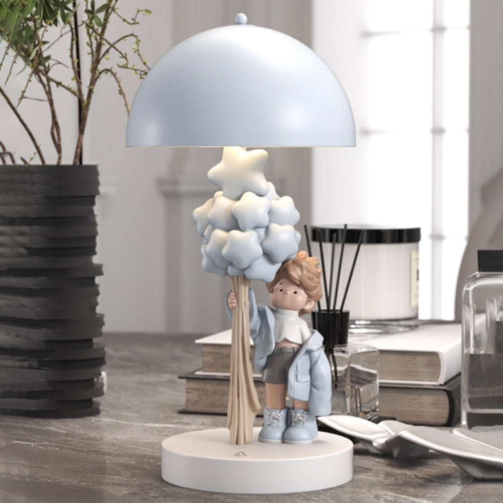 Kochwert Creative Resin Table Lamp - Adjustable Star Night Light, Perfect for Home Decor