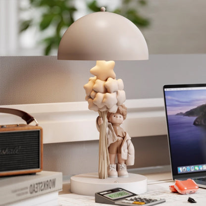 Kochwert Creative Resin Table Lamp - Adjustable Star Night Light, Perfect for Home Decor