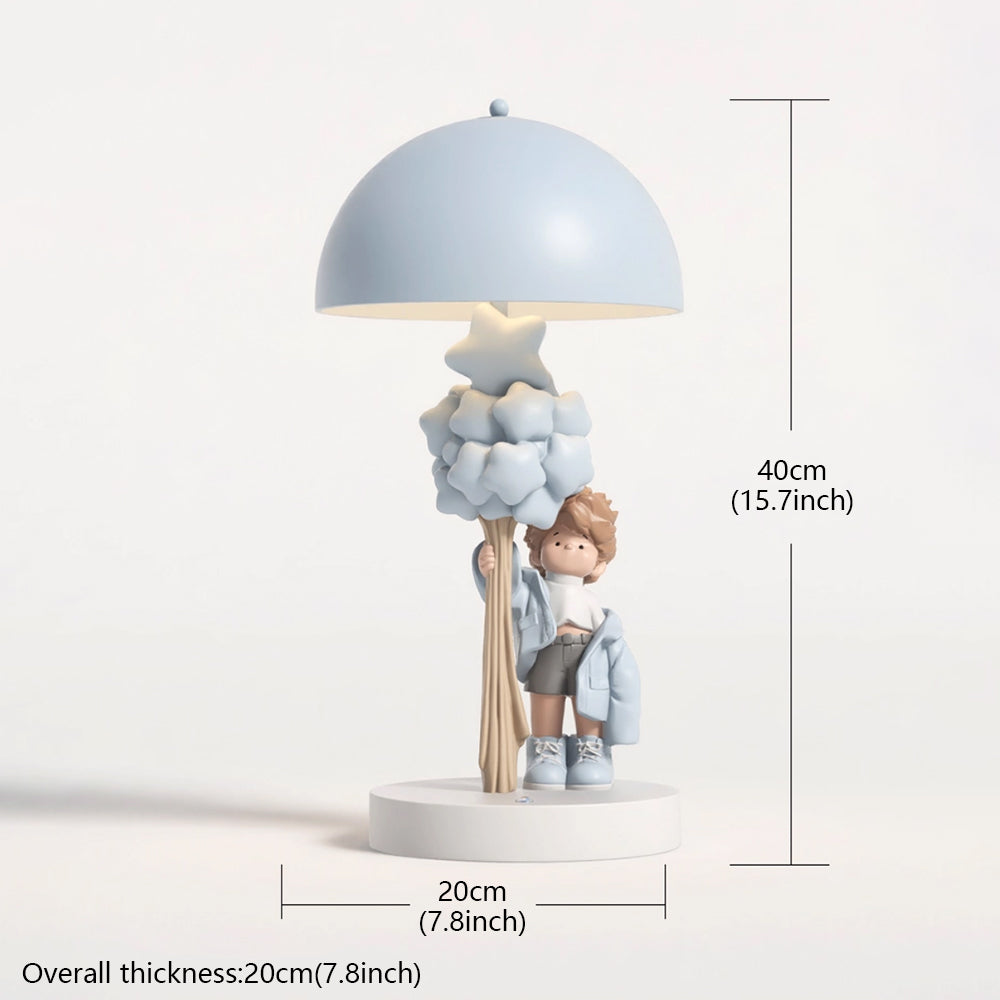 Kochwert Creative Resin Table Lamp - Adjustable Star Night Light, Perfect for Home Decor