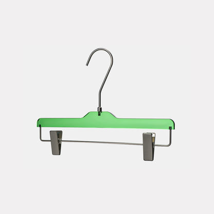 Kochwert Green Acrylic Clothing Hanger with Metal Hook – Clothing Display and Home Storage-8