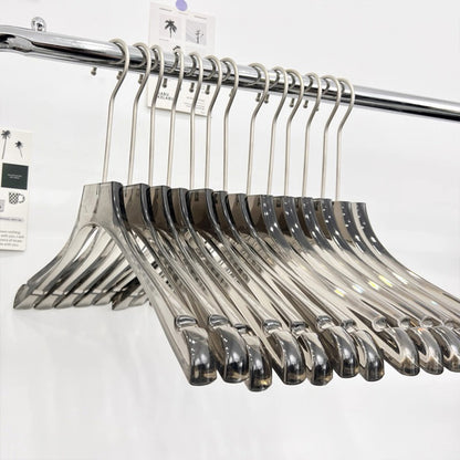 Kochwert Grey Acrylic Unisex Hanger – Perfect for neatly hanging suits and jackets-12
