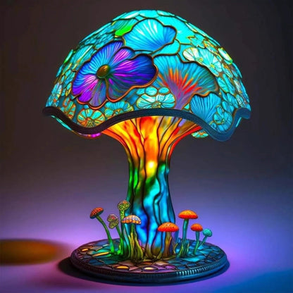 Kochwert Mushroom Resin  Night Light – Dreamy Colorful Home Decor and Gift Idea