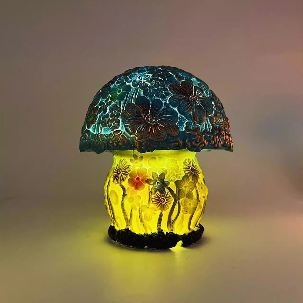 Kochwert Mushroom Resin  Night Light – Dreamy Colorful Home Decor and Gift Idea