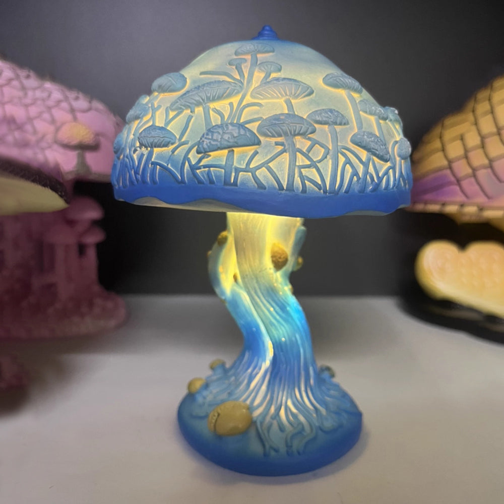 Kochwert Mushroom Resin  Night Light – Dreamy Colorful Home Decor and Gift Idea