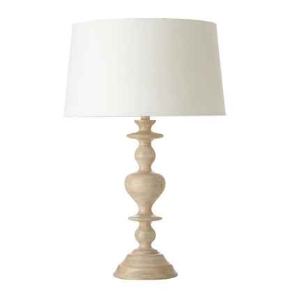 Kochwert Nordic Vintage Bedside Table Lamp – Warm Linen Shade Lamp for Cozy Bedroom Lighting