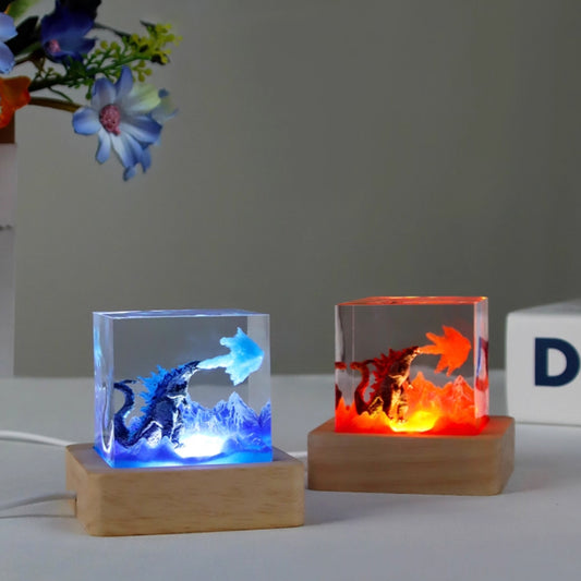 Kochwert Resin Godzilla Night Light – Creative Children's Gift and Home Decoration