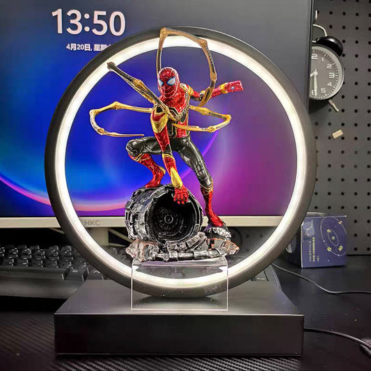 Kochwert Spider Hero Children Bedside Table Lamp – 3-Color Night Light for Kids Room Decor