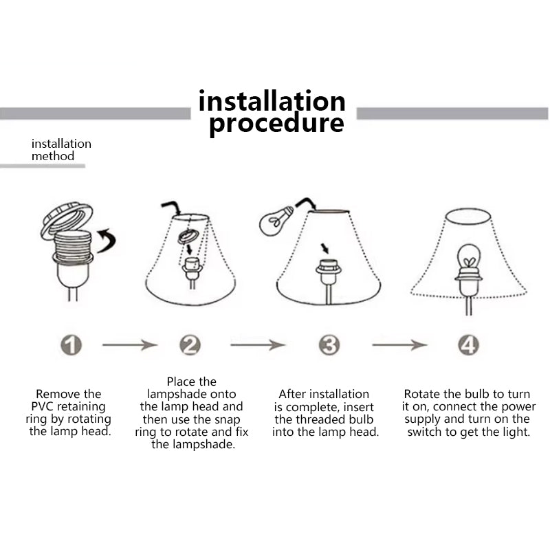 Kochwert Vintage Resin Table Lamp – Classic Fabric Shade Bedside Lamp for Bedroom Lighting